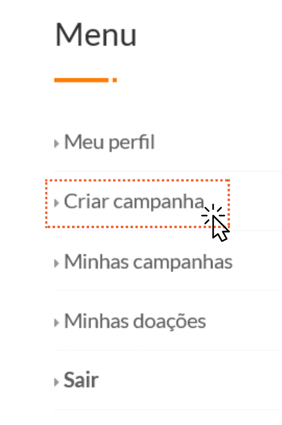 Ajuda para criar uma campanha