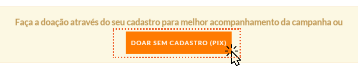 Ajuda para fazer uma doação